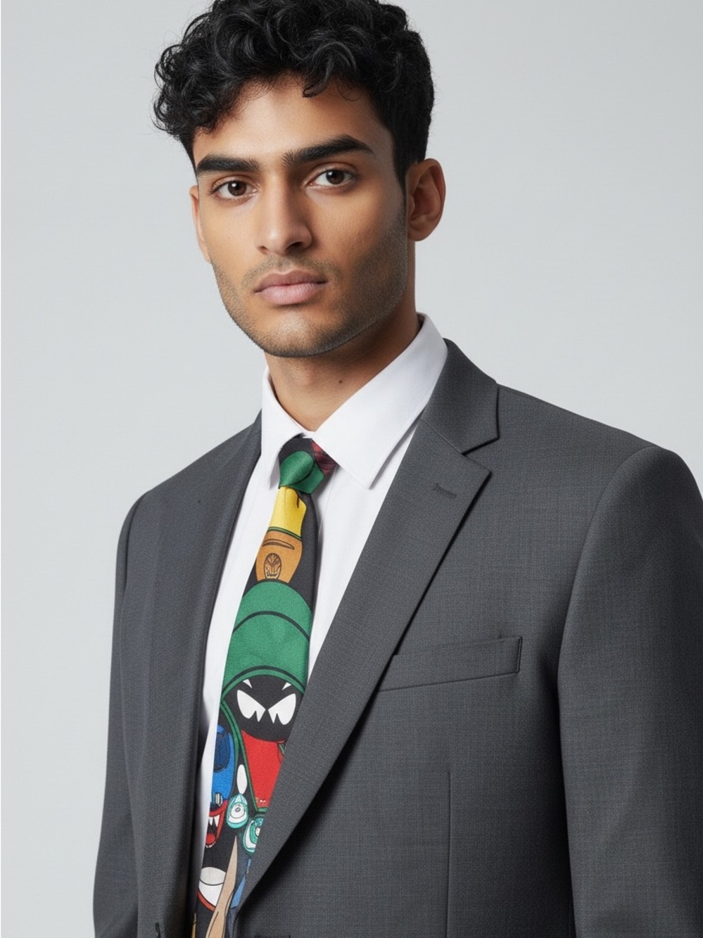 Vintage Warner Bros. Bugs Bunny Sporty Tie